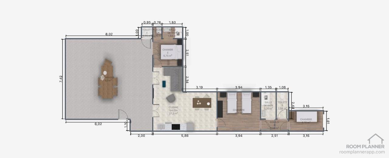 Appartement Terrasse Vue Lac ブレイユ・シュル・ロワイヤ エクステリア 写真